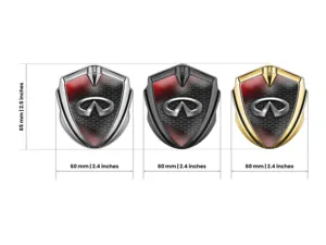 Infiniti Metall Kuppel Emblem Anpassbar Kraft Stil